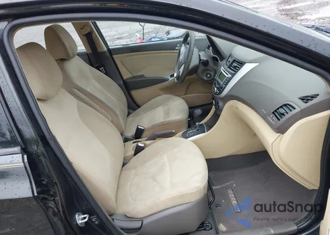 2012 Hyundai Accent Gls from USA, damaged, VIN KMHCT4AE4CU140647